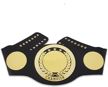 sszhixin Meisterschaftsgürtel für Erwachsene, individueller Wrestling-Meisterschaftsgürtel, leerer Meisterschaftsgürtel und Auszeichnung der Meisterschaft Gürtel (Gold)