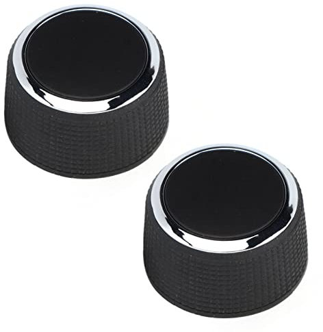 2 Boutons de Remplacement pour Autoradio, Bouton de Volume 22912547 Bouton de Contrôle du Volume Radio pour Banlieue 2007-2013