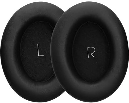 kwmobile Ear Pads Compatible with JBL Tour One M2 Earpads - 2x Replacement for Headphones - Black