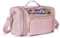 Rexmica Large Marker Storage Bag for 150-300 Markers, Marker Organiser Case with Detachable Divider for Adults, Marker Travel Holder Case for Coloured Pencil, Paint Pen or Other Art Craft Supply, Pink