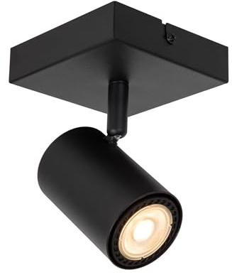 LUCIDE AMIGO - Deckenstrahler - 1xGU10 - Schwarz