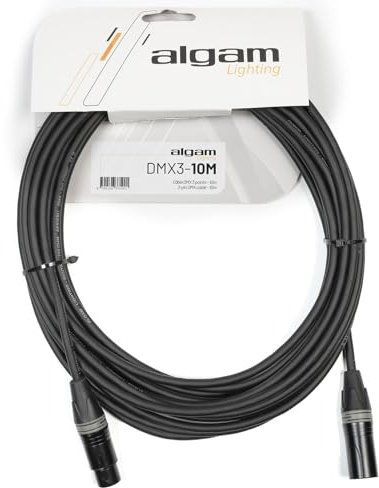 Algam Lighting DMX-Kabel 3-polig, 10 m
