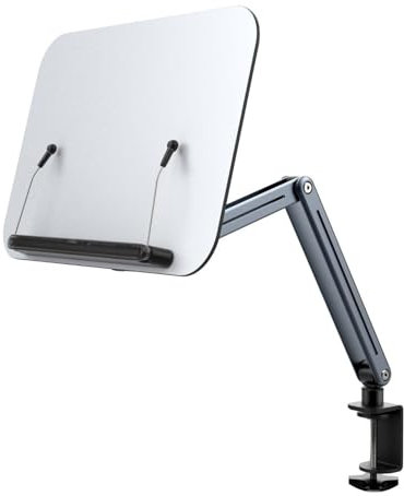 Greabuy Supporto regolabile per computer portatile, supporto per tablet girevole a 360 gradi con regolazione in altezza per un comfort confortevole