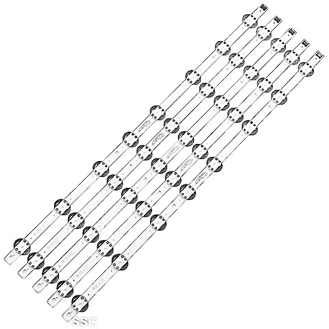 6V 5Pcs LED TV Hintergrundbeleuchtung Streifen Kompatibel Mit LG 60Zoll 60UN71006LB 60UM71007LB 60UM7100PLB 60UM6950DUB 60UM6900DUB SC_19.5_Trident_60UM71_