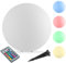 tectake® LED Kugelleuchte, outdoor Lampe, Deko Garten, Beleuchtung Garten oder Nachttischlampe, LED Tischlampe, Deko Wohnzimmer, Balkon Deko, Wegeleuchten außen, Außenleuchte - Size M (Ø 40 x 40 cm)