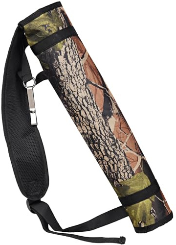 NEATABY Archery Arrow Quiver Holder, Side Hip Arrows Bag, Hip Quivers Adjustable Arrow Backpack Bag Holder for Target Archery Crossbow Compound Recurve Bow Practicing Hunting, Camo