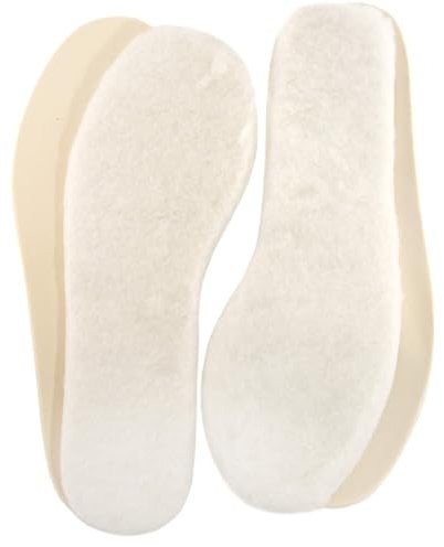 Lambland 2 Pairs of Genuine Lambswool Insoles Size UK4
