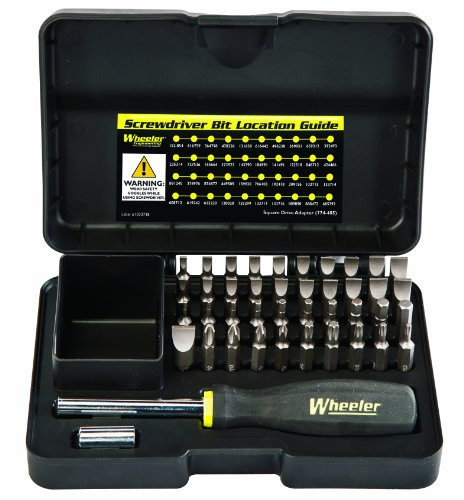 Wheeler Engineering Gunsmithing Screwdriver Set with Durable Construction and Storage Case for Gunsmithing and Maintenance