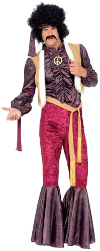 Smiffys 70s Psychedelic Rocker Costume