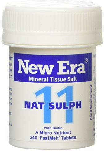 New Era Number 11 Nat. Sulph. Tablets - Pack of 240