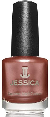 JESSICA Custom Colour Nail Polish | Award-Winning Polish | Strengthening Nail Polish, Long Lasting Nail Varnish | Chip-Resistant & Hard-Wearing for Salon-Quality Finish | Nutter Butter | 14.8ml