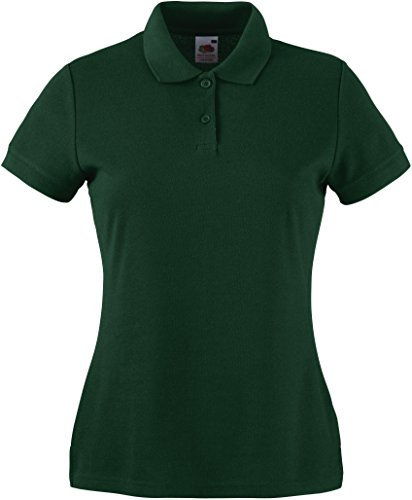 Fruit of the Loom - SS092M - Polo - Femme - Vert - Green (Bottle Green) - 48 (Taille fabricant: XXL)