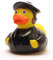 Martin Luther Badeente I Quietscheente I L: 9 cm I inkl. Badeenten-Schlüsselanhänger im Set