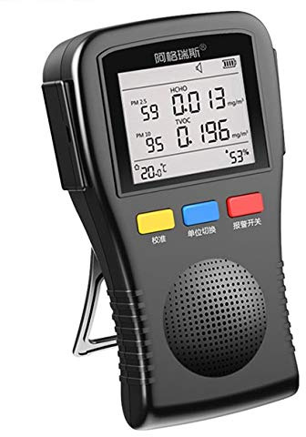 Feinstaubmessgerät Partikelmessgerät Laser (PM2.5/PM10) Formaldehyd (HCHO) Benzol/TVOC FS2