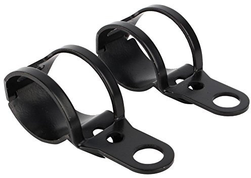 Qiilu blinker halterung motorrad, Motorrad Blinker Halterung 30-43mm Gabelverteilerschellen Schwarz HNH