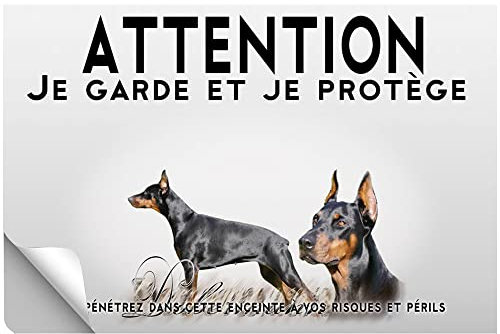 Pets-easy Attenzione al cane femmina Dobermann