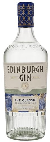 Edinburgh Gin Classic | Premium London Dry Gin | Perfekte Balance aus 14 Botanicals | 43% vol. | 700ml