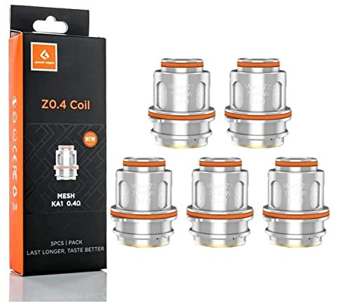 Resistencia para atomizador Geekvape ZEUS MESH 5 piezas bobina Z1 Z2 original (no nicotina) (Z1 0,4 ohm (60-70))