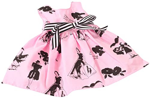 Götz 3402907 Kleid Ladies - Puppenbekleidung Gr. XL - Bekleidungs- und Zubehörset für Stehpuppen 45-50 cm