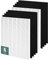 C545 True HEPA Ersatzfilter S für Winix C545 Luftreiniger ersetzt Winix S Filter Teil 1712-0096-00 (2 x H13 Grade True HEPA Filter + 8 x Aktivkohle-Vorfilter)