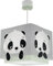 Dalber Lampe kinderzimmer, kinderlampe Pendelleuchte Hängelampe, Deckenleuchte Kinder, Deckenlampe kinderzimmer Panda Pandabär Tiere Grün, 63162H, E27