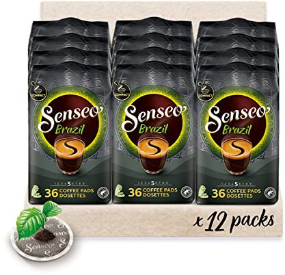 Senseo Café 432 Dosettes Brazil (lot de 12 x 36)