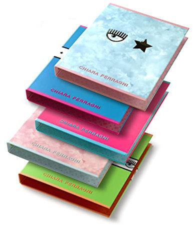 Pigna Ringmappen, Chiara Ferragni x Pigna, Größe 27x32cm, 5er Pack, 023179630