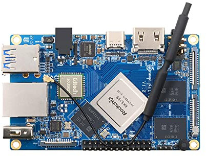Orange Pi 4 LTS 4 GB LPDDR4 + 16 GB EMMC Rockchip RK3399, unterstützt Wifi + BT5.0, Gigabit Ethernet, Run Android, Ubuntu, Debian OS