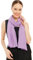 Chiffon Schal Damen Helles Lila - Seidenweich und Federleicht - Eleganter Halstuch Schal - Polyester Tuch Halstuch Damen Frühling Sommer - Pflegeleichtes Schaltuch - Damenschal Leicht (Helles Lila)