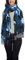 SUAQUE Deutschland-Flagge Kaschmir Quaste Schal Damen Winter Thermo Schal Schal Warm Weich Dicke Decke, blau camouflage, Einheitsgröße