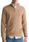 GANT Herren Cotton Pique Halfzip Pullover, Dark Khaki, L EU