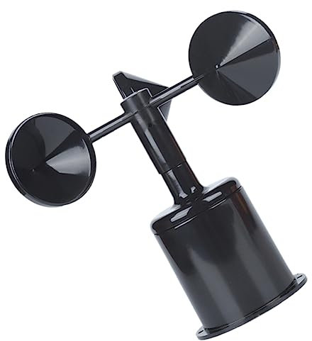 VINTORKY Noir Coque En Plastique Pour Girouette Indicateur De Direction Du Vent Protecteur Dindicateur De Vent Protecteur De Coquille De Vent De Mesure Du Vent Provisions Émetteur Abdos