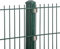 Doppelstabmattenzaun Set 868 Moosgrün | Stabmattenzaun | Mit VA Klemmhalter | Gartenzaun | Komplett Set | 83 cm-10