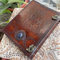 Personalisiertes Leder-Ringbuch, Leder-Portfolio für Herren, 3-Ringbuch mit 2,5 cm Ringbuch, Lederbuch, individuelles Buch mit Schatten, Lederordner, Organizer