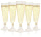 Rosedreamer Sektgläser Plastik 50 Stück Sektgläser Kunststoff Champagner Gläser 150ml Gold Sektglas Mehrweg Plastik Sektgläser für Geburtstag Hochzeit Party Picknicks Outdoor
