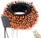 SOLARBABY Solar Christmas Lights Outdoor,50M 500LED Solar Fairy Lights Outdoor, IP65 Waterproof Solar Lights Outdoor Garden for Christmas Decorations,Balcony,Garden, Xmas Trees,Party-Orange