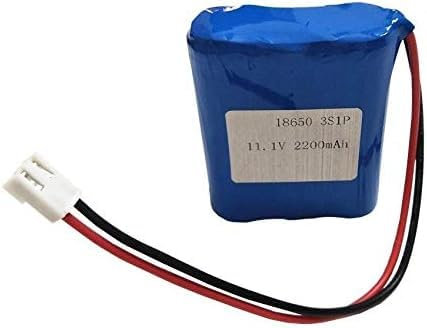 ZWDCVFGK Batterie Rechargeable au Lithium-ION 18650 11,1 V 2600 mAh, avec PCB et connecteur NTC