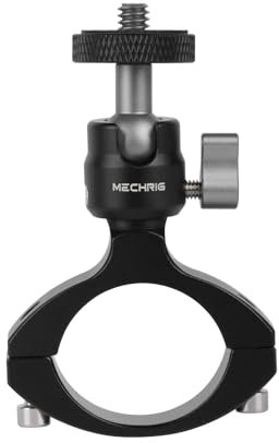 Mechrig 360-Grad-Klemmhalterung Stativ 27-35 mm für Fahrrad Motorrad Lenker für GoPro 13/12/11/10 Action-Kamera (nur Kugelkopf-Klemmhalterung)