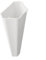 Pots muraux légers pour plantes grasses et petites fleurs en intérieur (Blanc blanc)