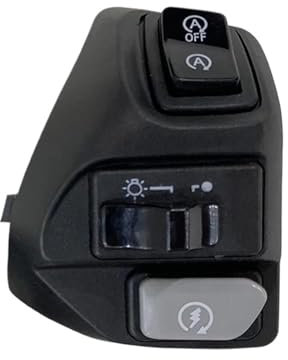 Interruptor Interruptores De Motocicleta Botón De Bocina De Motocicleta Interruptor De Controlador De Manillar De Inicio De Señal De Giro Para Ya&ma&ha Para NVX 155 125 AEROX 155(4)