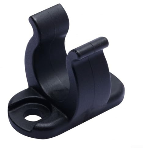 Crochet d'extension de motoculteur pour bateaux, pince de retenue compatible avec tige d'extension de 16 mm de diamètre, plastique pour une utilisation à long terme sur l'eau