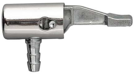 CashMuch Aluminiumlegierung für Fahrrad-Luftpumpe, Ersatzkopf für 6 mm Ventil-Reifenschlauch