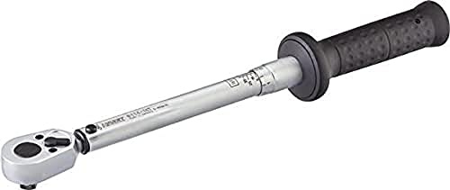 HAZET Drehmomentschlüssel, US-STANDARD 6114-1CT, 3/8 Zoll (10 mm) Vierkant | Drehmomentbereich 6.8-54.2 Nm, Abtrieb 3/8 Zoll (10 mm) Vierkant massiv, DIN EN ISO 6789-2:2017, DIN 3120, ISO 1174-1, 561 g