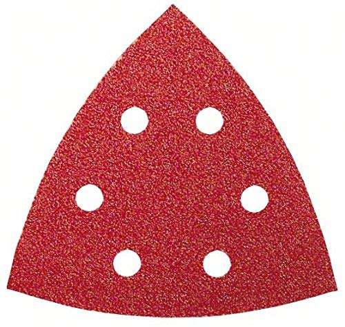 Bosch 2609256A59 DIY Schleifblatt 105 mm, G240, RedWood Top, 6 Löcher, Klett (5)