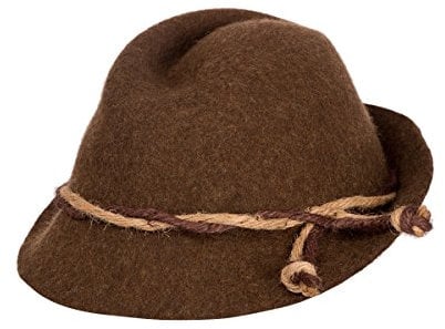Faustmann Hüte & Mützen Trachten - Hut 031 - Lanshaushut - braun, Größe 60