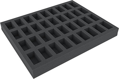 Feldherr FS035BB04 35 mm Full-Size Schaumstoff kompatibel mit 36 Blood Bowl Miniaturen