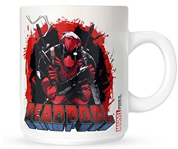 Deadpool Smoking Gun Tazas Standard