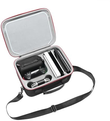RLSOCO Funda para Nintendo Switch (Modelo OLED) & Nintendo Switch - Se Adapta a Accesorios : Consola, Base de Conmutador, Adaptador de Alimentación, Joy-con Grip, Pro Controller(Solo Venta de Casos)