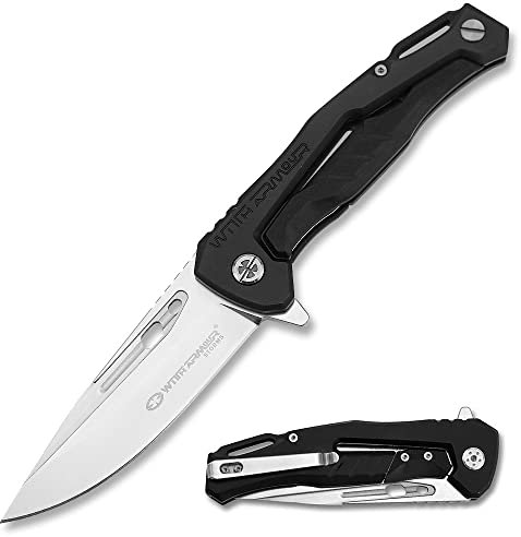 WITH ARMOUR WA-085BK-Thor - 5 Zoll Taschenmesser mit Hard Alum & G10 Griff