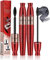 4D-Verlängerungs Curling Mascara, 2-in-1 Schwarz Mascara mit zwei Köpfen, wasserfeste Wimperntusche aus Seidenfaser Wimperntusche, nicht verschmierende, dauerhafte Curling-Mascara